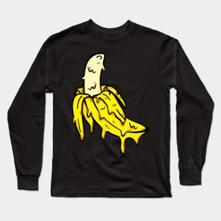 Melt banana Long Sleeve T-Shirt